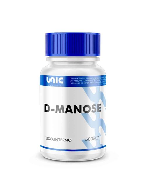 D-Manose 500mg - 60 Cáps