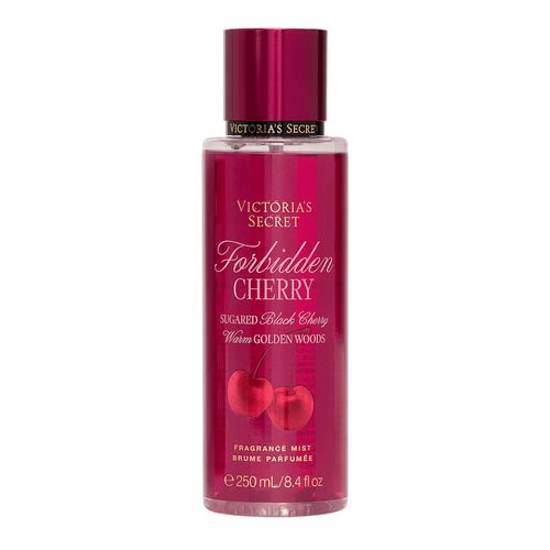 Body Splash Victoria's Secret Forbidden Cherry 250ml Cereja e Madeiras Douradas