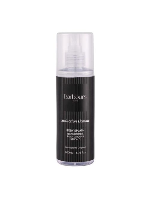Desodorante Colônia Body Splash Seduction Homme 200ml Barbour's Beauty