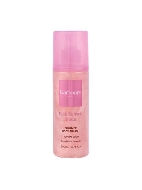 Barbour's Beauty Pink Sunset Shine - Body Splash