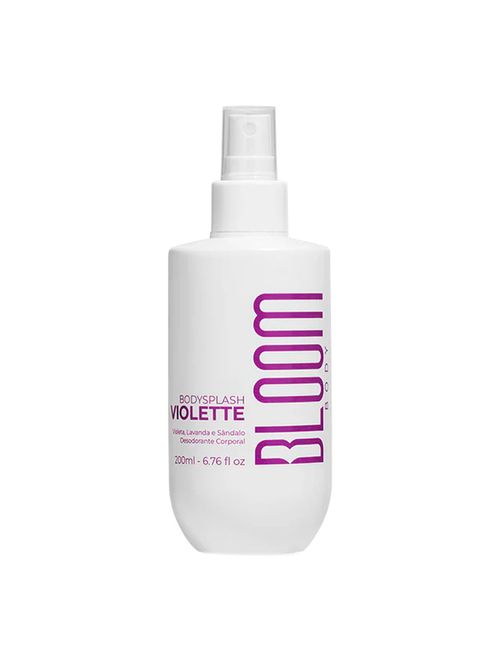 Body Splash Desodorante Feminino Violette 200ml Bloom Body