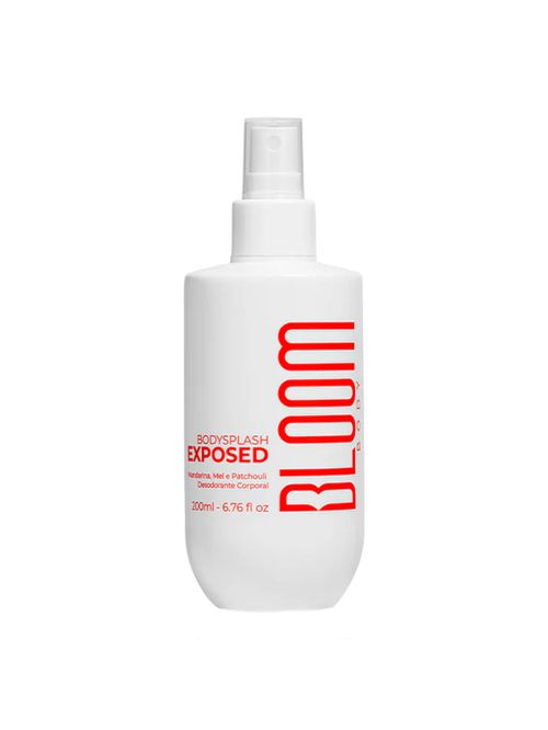 Body Splash Feminino Bloom Body Exposed Floral Frutado 200ml