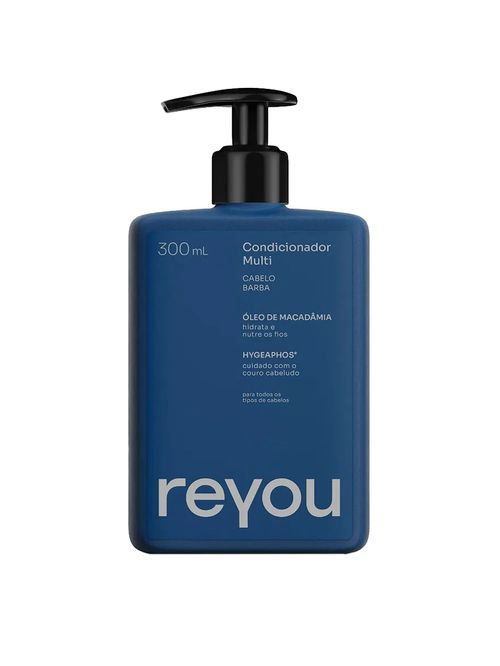 Condicionador Multi Óleo de Macadâmia Hygeaphos 300ml Reyou