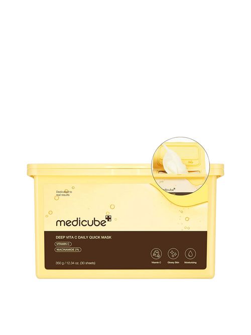 Máscara Facial Vitamina C Deep Vita C Daily Quick Mask 30 Unidades Medicube