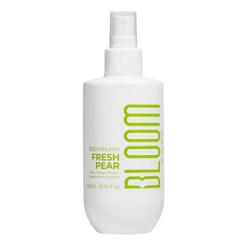 Body Splash Bloom Body Fresh Pear 200ml Fragrância Floral Frutal Spray Feminino