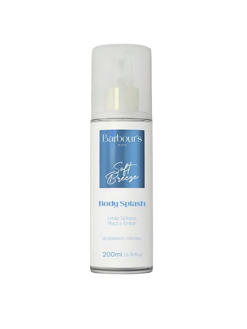 Body Splash Feminino Soft Breeze 200ml Barbours Beauty