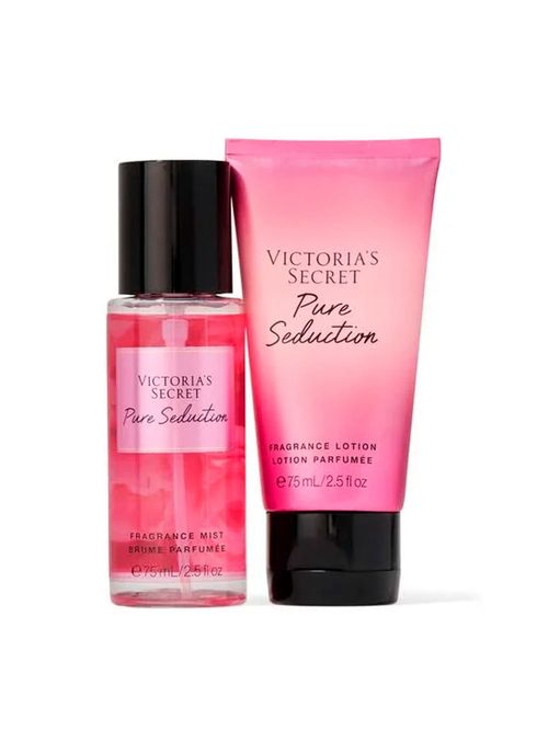 Kit Victoria's Secret Pure Seduction Body Splash 75ml + Body Lotion 75ml