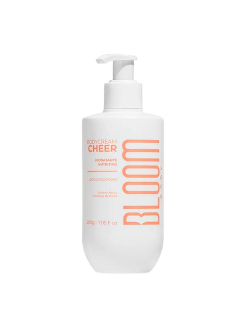 Desodorante Hidratante Corporal Bloom Body Cheer Body Cream 200g