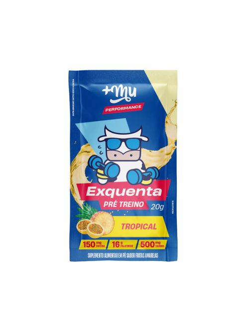 Exquenta Pré Treino Tropical Mais Mu Performance 20g