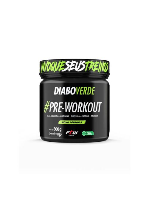 Pre-Workout Limão Diabo Verde 300g