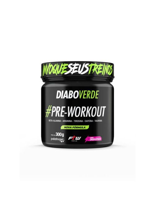 Pre-Workout Energético Diabo Verde 300g