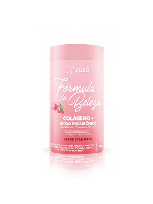Fórmula da Beleza Colágeno em Pó Cranberry 200g