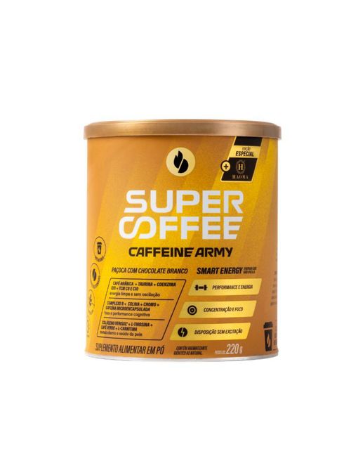Supercoffee 3.0 Paçoca Choco Branco Caffeine Army 220g