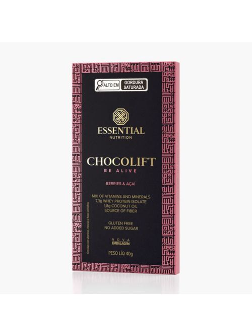 Chocolift Be Alive Berries & Açaí Essential Nutrition 40g