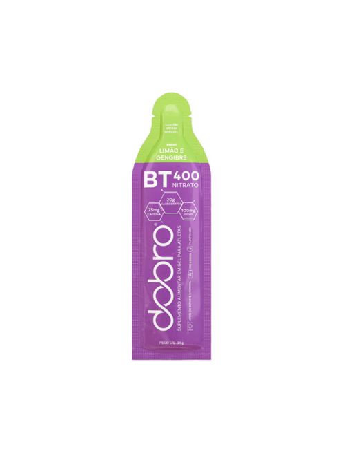 BT Nitrato Gel Limão e Gengibre com Cafeína Dobro 30g