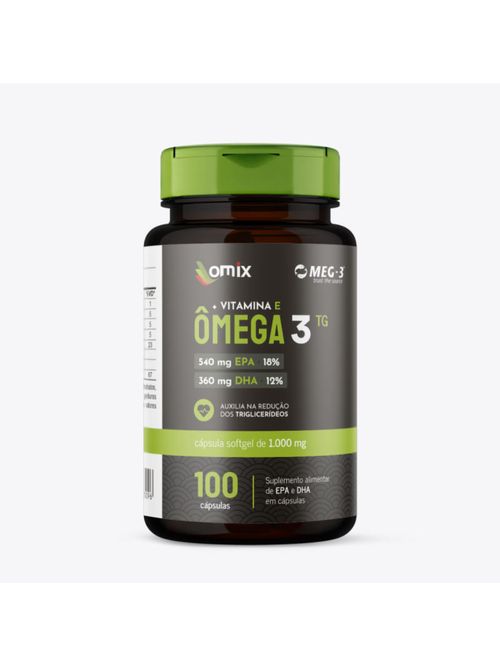Ômega 3 Omix 1000mg 100cáps