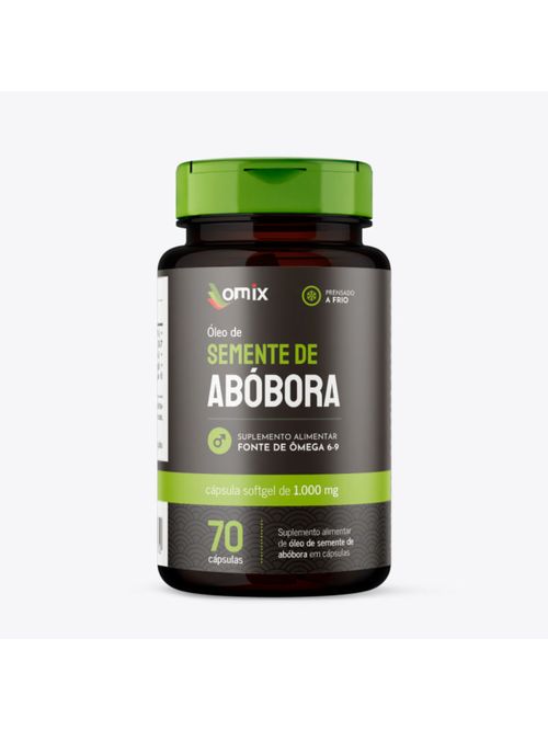Óleo de Semente de Abóbora Omix 1000mg 70cáps