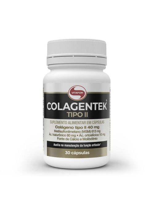 Colagentek Tipo II Vitafor 790ml 30caps