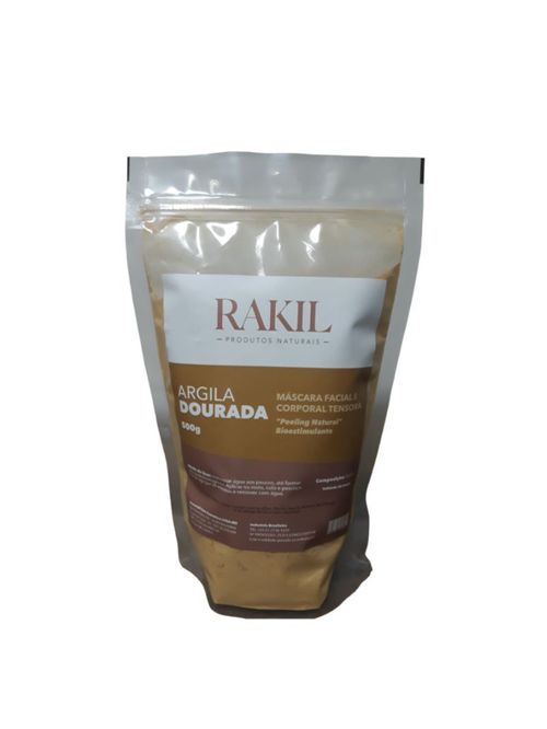 Argila Dourada Zip Lock Rakil 500g