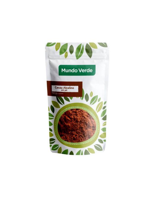 Cacau Alcalino Em Pó Mundo Verde 150g