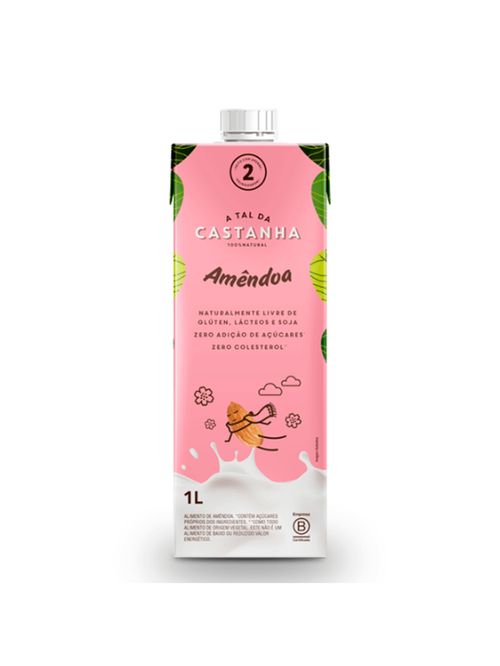 Bebida Vegetal Amêndoas A Tal da Castanha 1l