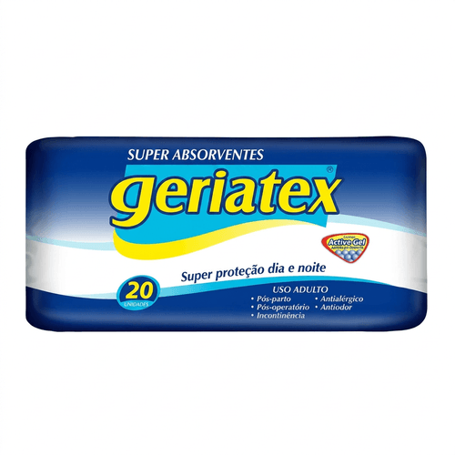Absorvente Geriátrico Super Proteção 20 unidades - Geriatex