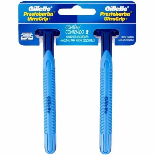 Aparelho de Barbear Gillette Prestobarba Ultragrip 2 Unidades