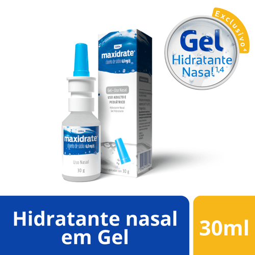 Maxidrate Gel Nasal 6mg/g 30g - Libbs