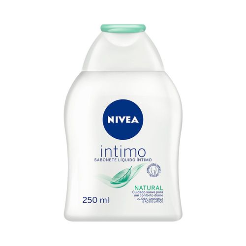 Sabonete Líquido Íntimo Natural 250ml Camomila e Jojoba Nivea