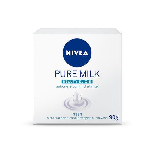 Sabonete em Barra Pure Milk 90g Fresh Nivea