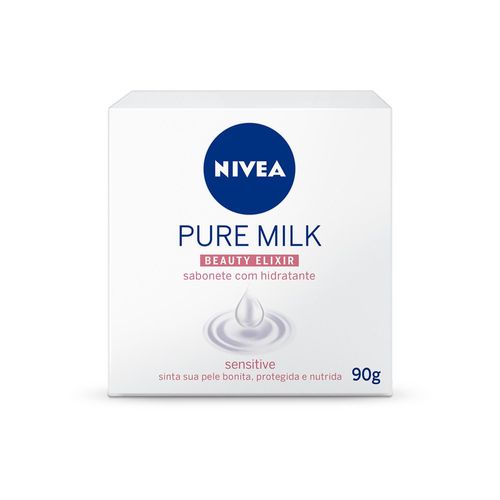 Sabonete em Barra Pure Milk Sensitive 90g NIVEA