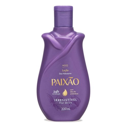 Loção Corporal Deo Hidratante Paixão Irresistível Flor de Lís - 200ml