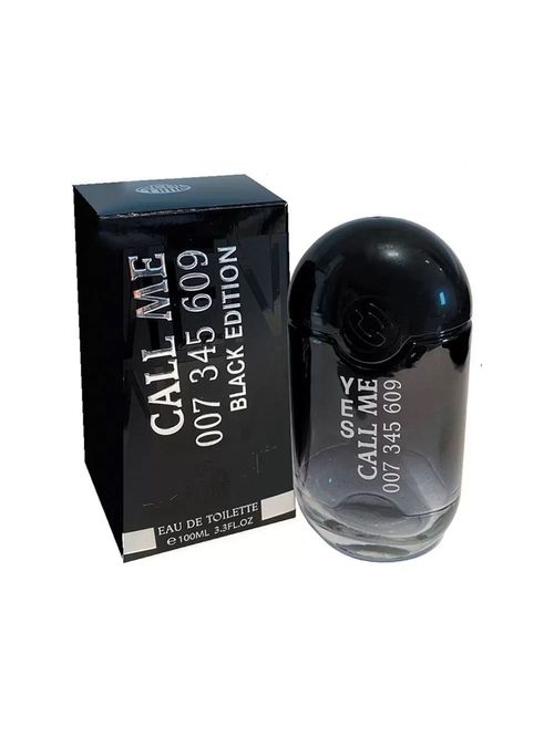 Perfume Masculino Call Me Black Real Time Eau de Toilette 100ml