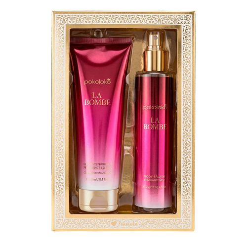 Kit Pokoloka La Bombe - Hidratante 240ml + Body Splash 250ml