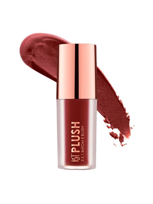 Bruna Tavares Plush 3x1 Batom Blush e Sombra Nuts