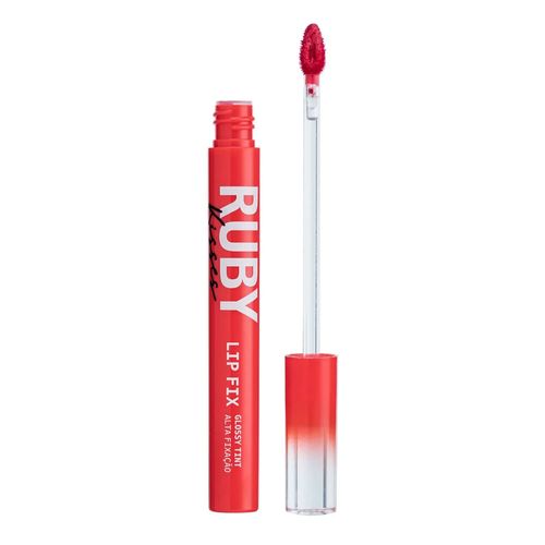 Ruby Kisses Lip Fix Glossy Tint - Gloss Labial Cherry Kiss