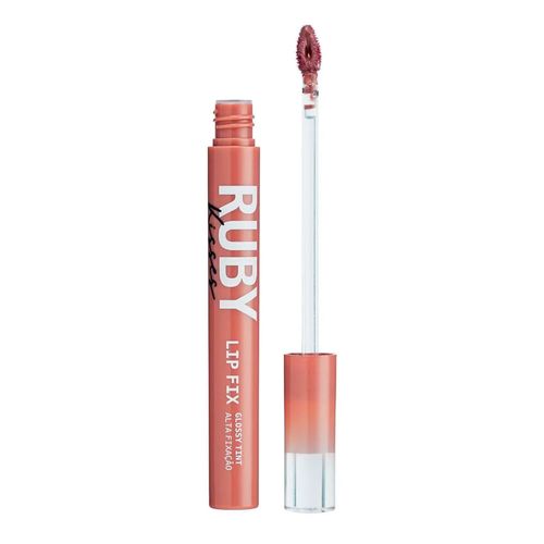 Ruby Kisses Lip Fix Glossy Tint - Gloss Labial Rosy Brown