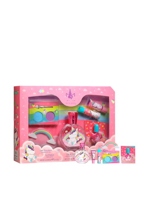 Kit Eau My Unicorn Feminino - Eau de Toilette + Esmalte + Lip Balm + Lip Gloss + Sombras