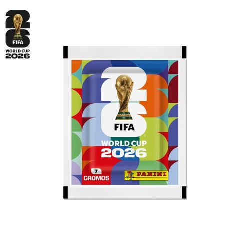 Envelope com 7 Figurinhas Copa do Mundo 2026 Panini