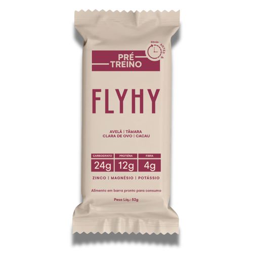 Barra Pré Treino Avelã Flyhy 52g