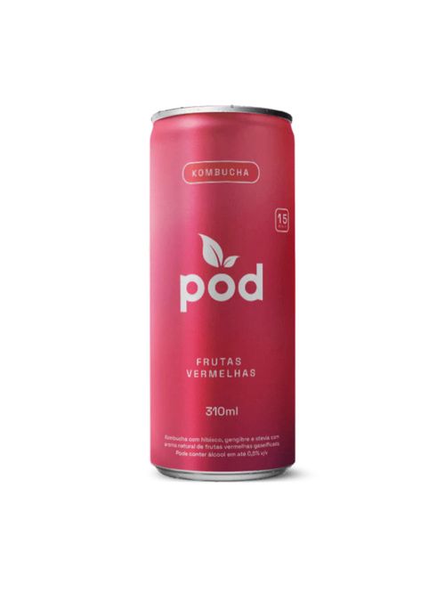Kombucha Frutas Vermelhas Pod 310ml