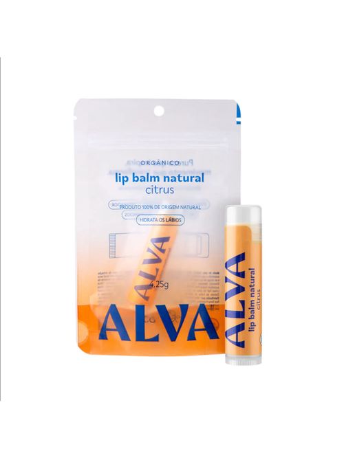 Lip Balm Natural Citrus Alva 4,25g