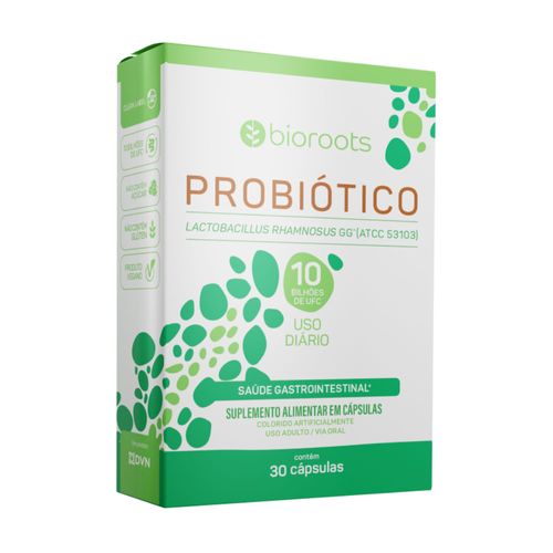 Probiótico 10 Bilhões de UFC Bioroots 30caps