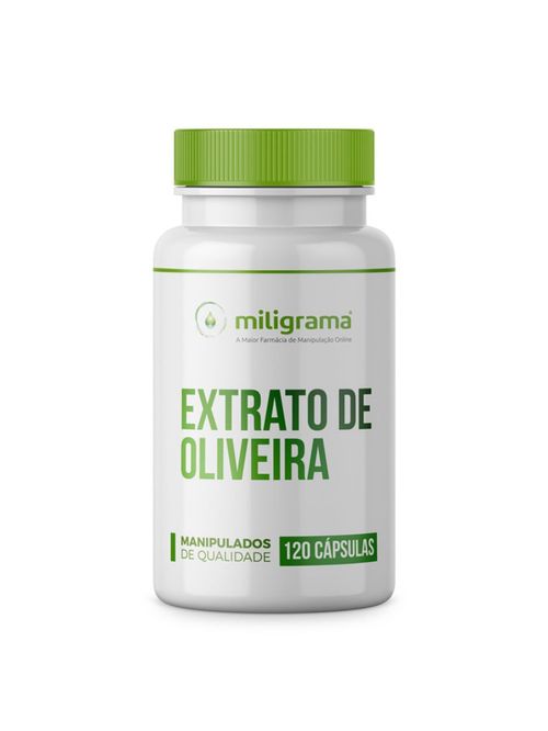 Extrato de Oliveira 400mg 120 Cápsulas