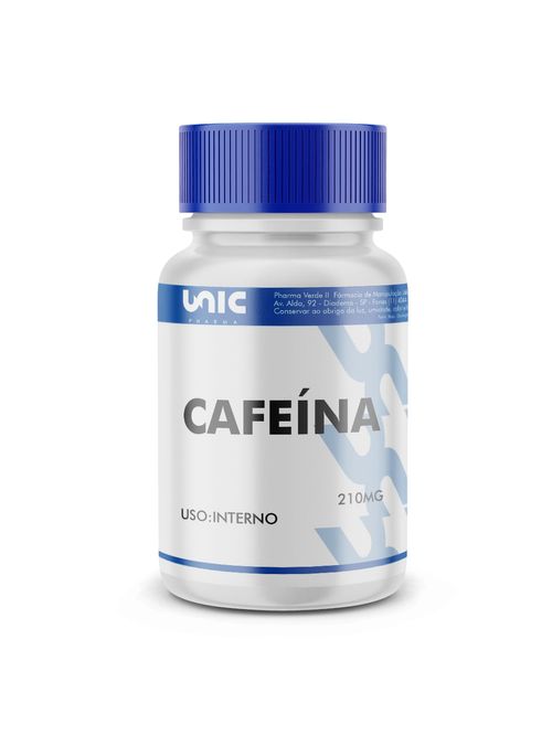 Cafeína 210mg 60 Cápsulas