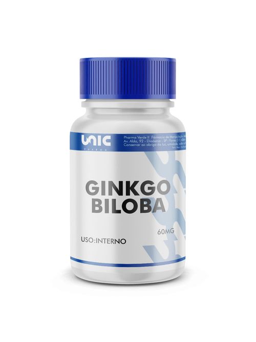 Ginkgo biloba 60mg 90 Cápsulas