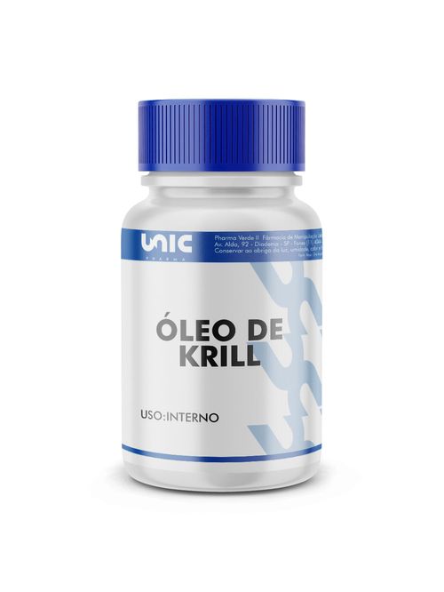 Óleo de krill 500 mg 60 Cápsulas