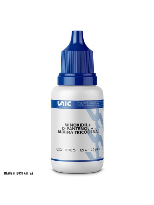 Minoxidil + D-Pantenol + Auxina Tricógena + Queratina 120ml