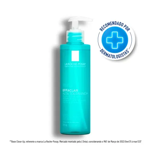 La Roche-Posay Effaclar Alta Tolerância Gel de Limpeza Facial para Peles Sensíveis 300g
