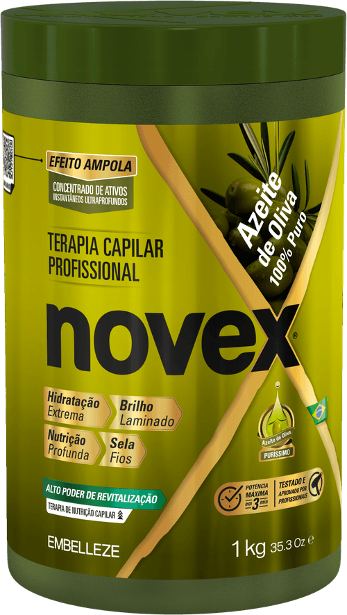 Creme de Tratamento Novex Azeite de Oliva e Alecrim 1kg